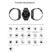 Smart Watch Men Outdoor Sport Smartwatch BT Call Voice Assistant Watch Heart Rate Monitor Waterproof Wristwatch Y56 Smart Watch