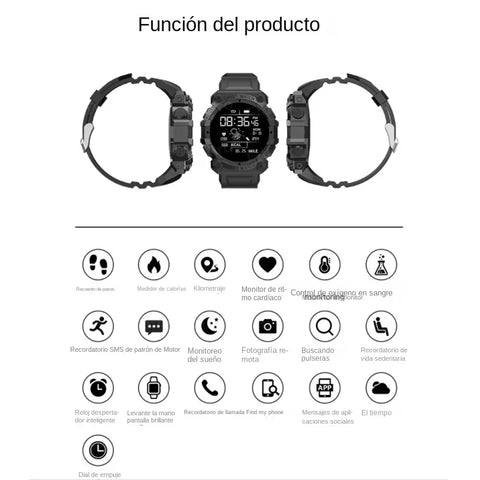 Smart Watch Men Outdoor Sport Smartwatch BT Call Voice Assistant Watch Heart Rate Monitor Waterproof Wristwatch Y56 Smart Watch