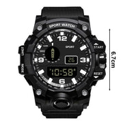 Electronic Watch Multifunctional Outdoor Sports Watch Stylish Durable Strap Running Watch Men Women Student Accessories