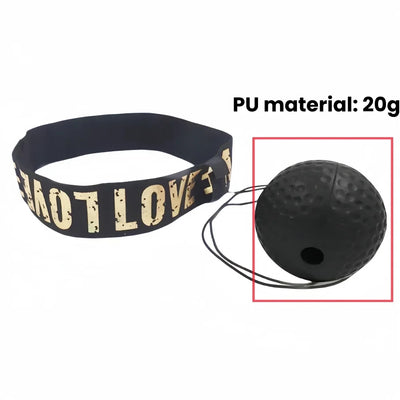 Boxing Reflex Ball Headband Boxer Raising Reaction Force Hand Eye Training Set Stress Gym Muay Fitness Exercise