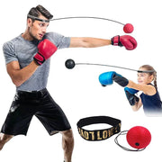 Boxing Reflex Ball Headband Boxer Raising Reaction Force Hand Eye Training Set Stress Gym Muay Fitness Exercise