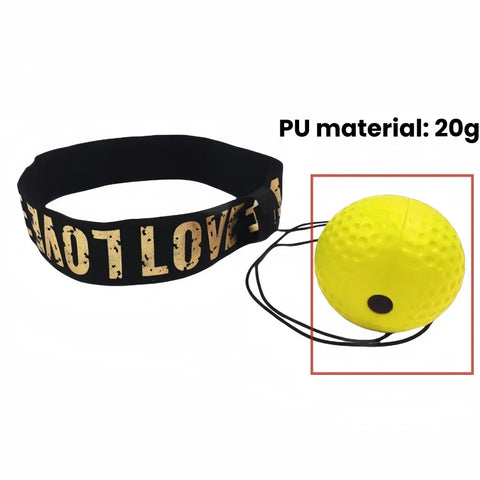 Boxing Reflex Ball Headband Boxer Raising Reaction Force Hand Eye Training Set Stress Gym Muay Fitness Exercise