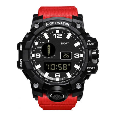 Electronic Watch Multifunctional Outdoor Sports Watch Stylish Durable Strap Running Watch Men Women Student Accessories